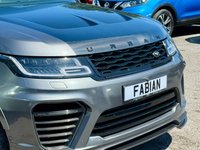 USED 2018 68 LAND ROVER RANGE ROVER SPORT 5.0 V8 SVR Auto 4WD **Urban Carbon Bodykit - Full Land Rover Service History** 