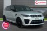 USED 2019 G LAND ROVER RANGE ROVER SPORT 5.0 P575 V8 GPF SVR SUV 5dr Petrol Auto 4WD Euro 6 (s/s) (575 ps) Touchscreen, Apple CarPlay / Android Auto, Reverse Camera, Heated Seats, Cruise Control Touchscreen, Apple CarPlay / Android Auto, Reverse Camera, Heated Seats, Cruise Control