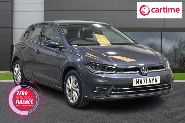 View our Volkswagen Polo 1.0 TSI Style Hatchback 5dr Petrol Manual Euro 6 (s/s) (95 ps) Touchscreen, Apple CarPlay / Android Auto, DAB - Digital Radio, Front / Rear Parking Sensors, 16-inch Alloy Wheels