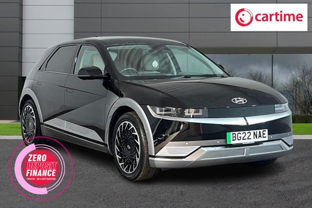 View our Hyundai Ioniq 5 73kWh Ultimate Hatchback 5dr Electric Auto AWD (305 ps) 12.3in Sat Nav, 12.3in Digital Cluster, Apple CarPlay / Android Auto, Head Up Display, Heated Leather
