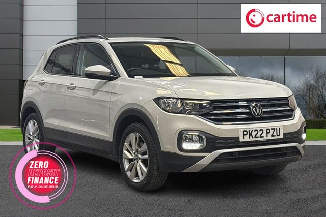 View our Volkswagen T-Cross 1.0 TSI Active SUV 5dr Petrol Manual Euro 6 (s/s) (95 ps) Cruise Control, Apple CarPlay / Android Auto, Bluetooth, DAB Radio, App Connect