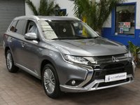 USED 2020 69 MITSUBISHI OUTLANDER 2.4h TwinMotor 13.8kWh Design SUV 5dr Petrol Plug-in Hybrid CVT 4WD Euro 6 (s/s) (224 ps) APP SAT NAV ANDROID APPLE CARPLAY HEATED SEATS CRUISE CONTROL REAR VIEW CAMERA 1 OWNER SERVICE HISTORY WARRANTY