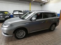 USED 2020 69 MITSUBISHI OUTLANDER 2.4h TwinMotor 13.8kWh Design SUV 5dr Petrol Plug-in Hybrid CVT 4WD Euro 6 (s/s) (224 ps) APP SAT NAV ANDROID APPLE CARPLAY HEATED SEATS CRUISE CONTROL REAR VIEW CAMERA 1 OWNER SERVICE HISTORY WARRANTY