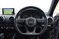 USED 2018 18 AUDI S3 2.0 TFSI Black Edition Saloon 4dr Petrol S Tronic quattro Euro 6 (s/s) (310 ps) SUPER SPORTS SEATS / B&O / FSH