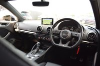 USED 2018 18 AUDI S3 2.0 TFSI Black Edition Saloon 4dr Petrol S Tronic quattro Euro 6 (s/s) (310 ps) SUPER SPORTS SEATS / B&O / FSH