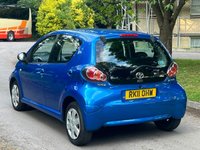 USED 2011 11 TOYOTA AYGO 1.0 VVT-i Blue Hatchback 5dr Petrol Manual Euro 5 (67 ps) 
