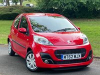 USED 2013 62 PEUGEOT 107 1.0 12V Active Hatchback 5dr Petrol Manual Euro 5 (68 ps) 