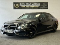 USED 2015 65 MERCEDES-BENZ E-CLASS 2.1 E220 BlueTEC AMG Night Edition Saloon 4dr Diesel G-Tronic+ Euro 6 (s/s) (177 ps) 