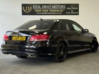 USED 2015 65 MERCEDES-BENZ E-CLASS 2.1 E220 BlueTEC AMG Night Edition Saloon 4dr Diesel G-Tronic+ Euro 6 (s/s) (177 ps) 