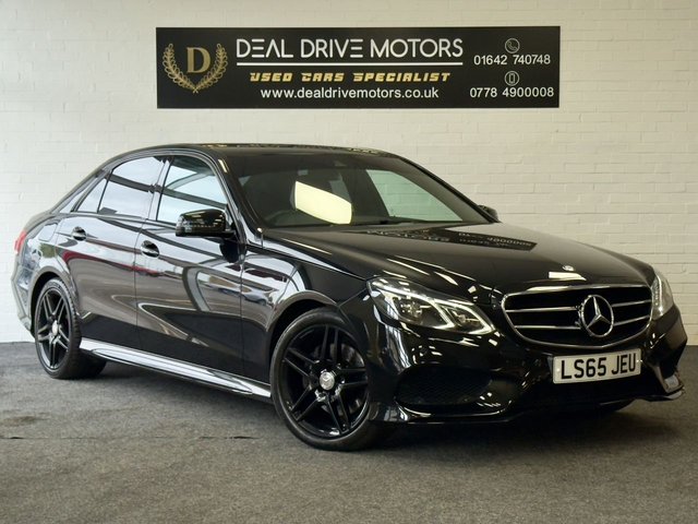 2015 65 Mercedes-Benz E-Class 2.1 E220 BlueTEC AMG Night Edition Saloon 4dr Diesel G-Tronic+ Euro 6 (s/s) (177 ps)