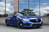 USED 2016 16 MERCEDES-BENZ C CLASS 2.1 C220d AMG Line (Premium) Coupe 2dr Diesel G-Tronic+ Euro 6 (s/s) (170 ps) C63 STYLING / PAN ROOF / FSH