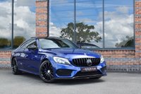 USED 2016 16 MERCEDES-BENZ C CLASS 2.1 C220d AMG Line (Premium) Coupe 2dr Diesel G-Tronic+ Euro 6 (s/s) (170 ps) C63 STYLING / PAN ROOF / FSH