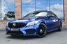 USED 2016 16 MERCEDES-BENZ C CLASS 2.1 C220d AMG Line (Premium) Coupe 2dr Diesel G-Tronic+ Euro 6 (s/s) (170 ps) C63 STYLING / PAN ROOF / FSH