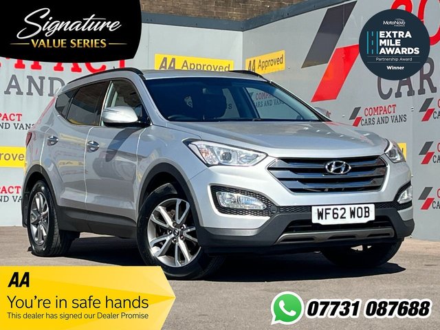 View our Hyundai Santa FE 2.2 CRDi Premium SUV 5dr Diesel Manual 4WD Euro 5 (5 seat) (194 bhp)
