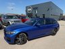USED 2020 70 BMW 3 SERIES 2.0 330e 12kWh M Sport Touring 5dr Petrol Plug-in Hybrid Auto Euro 6-factory extras worth &pound;7,445-FINISHED IN PORTIMAO BLUE WITH BLACK VERNASCA LEATHER-19