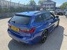USED 2020 70 BMW 3 SERIES 2.0 330e 12kWh M Sport Touring 5dr Petrol Plug-in Hybrid Auto Euro 6-factory extras worth &pound;7,445-FINISHED IN PORTIMAO BLUE WITH BLACK VERNASCA LEATHER-19