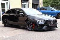 USED 2021 21 MERCEDES-BENZ CLA 45 2.0 AMG S SHOOTING BRAKE 4MATIC MAXTON BODYKIT PERFORMANCE SEATS