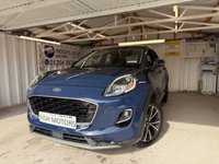 USED 2022 72 FORD PUMA 1.0T EcoBoost MHEV Titanium SUV 5dr Petrol Hybrid Manual Euro 6 (s/s) (125 ps)+1 OWNER+HISTORY+2 KEYS+MEDIA+NAVIGATION+BLUETOOTH+ALLOYS+AIRCON+USB+AUX+APPS 2 KEYS+1 OWNER FROM NEW+MEDIA+HISTORY+ALLOYS+BLUETOOTH+NAV+AIRCON+USB+AUX+DAB+CRUISE+REAR SENSORS+HPI CLEAR