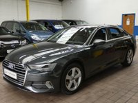 USED 2022 22 AUDI A6 SALOON 2.0 TFSI 40 Sport Saloon 4dr Petrol S Tronic Euro 6 (s/s) (204 ps) SAT NAV HEATED LEATHER INTERIOR CRUISE CONTROL REAR VIEW CAMERA PARKING SENSORS 1 OWNER AUDI SERVICE HISTORY WARRANTY