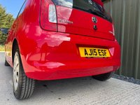 USED 2015 15 SKODA CITIGO 1.0 MPI SE Hatchback 3dr Petrol Manual Euro 5 (60 ps) &pound;20 ANNUAL TAX, 3 KEEPERS