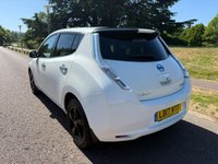 USED 2017 17 NISSAN LEAF 30kWh Black Edition Hatchback 5dr Electric Auto (109 bhp) 7 MAIN DEALER SERVICES-TWO OWNERS