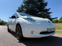 USED 2017 17 NISSAN LEAF 30kWh Black Edition Hatchback 5dr Electric Auto (109 bhp) 7 MAIN DEALER SERVICES-TWO OWNERS