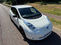 USED 2017 17 NISSAN LEAF 30kWh Black Edition Hatchback 5dr Electric Auto (109 bhp) 7 MAIN DEALER SERVICES-TWO OWNERS