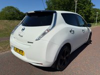 USED 2017 17 NISSAN LEAF 30kWh Black Edition Hatchback 5dr Electric Auto (109 bhp) 7 MAIN DEALER SERVICES-TWO OWNERS