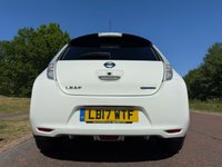 USED 2017 17 NISSAN LEAF 30kWh Black Edition Hatchback 5dr Electric Auto (109 bhp) 7 MAIN DEALER SERVICES-TWO OWNERS