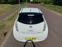 USED 2017 17 NISSAN LEAF 30kWh Black Edition Hatchback 5dr Electric Auto (109 bhp) 7 MAIN DEALER SERVICES-TWO OWNERS