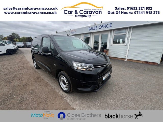 View our Toyota Proace City 1.5 BlueHDi Active Short Panel Van 5dr Diesel Manual SWB Euro 6 (s/s) (100 bhp)