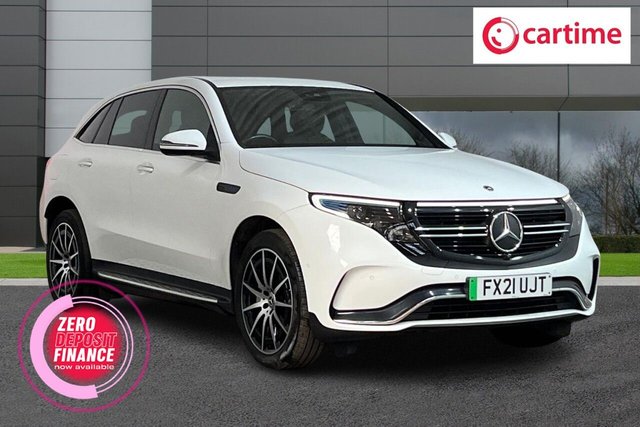 View our Mercedes-Benz Eqc EQC 400 80kWh AMG Line SUV 5dr Electric Auto 4MATIC (408 ps) Parking Package, Electric Tailgate, Heated Front Seats, Widescreen Digital Cockpit, Active Lane Warning