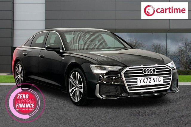 View our Audi A6 Saloon 2.0 TFSI 40 S line Saloon 4dr Petrol S Tronic Euro 6 (s/s) (204 ps) Multimedia Display, Heated Seats, Apple CarPlay / Android Auto, Reverse Camera, Virtual Cockpit