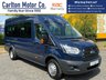 USED 2016 65 FORD TRANSIT 460 TDCi L4 H3 TREND 17 SEAT MINIBUS HIGH ROOF [ A/C ]  