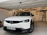 USED 2022 22 MAZDA MX-30 35.5kWh SE-L Lux SUV 5dr Electric Auto (145 ps)+1 OWNER FROM NEW+2 KEYS+2 CABLES+NAVIGATION+BLUETOOTH+MEDIA+APPS+PARK SENSORS+18 INCH ALLOYS+ 2 KEYS+2 CABLES+PARK SENSORS+1 OWNER FROM NEW+BLUETOOTH+MEDIA+NAV+USB+AUX+DAB+ALLOYS+CRUISE+REVERSE CAM+HPI CLEAR