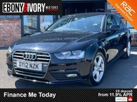 USED 2012 12 AUDI A4 2.0 TDI SE Saloon 4dr Diesel Multitronic Euro 5 (s/s) (143 ps) GREAT SERVICE HISTORY, BOOK PACK, FRESH SERVICE + 1YR MOT WITHIN THE SALE