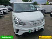 USED 2022 71 MAXUS EDELIVER 3 35kWh Electric Van in White with 65,300 miles, 1 owner, ULEZ compliant, auto, 7