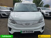 USED 2022 71 MAXUS EDELIVER 3 35kWh Electric Van in White with 65,300 miles, 1 owner, ULEZ compliant, auto, 7
