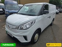 USED 2022 71 MAXUS EDELIVER 3 35kWh Electric Van in White with 65,300 miles, 1 owner, ULEZ compliant, auto, 7