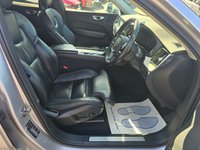 USED 2018 67 VOLVO XC60 2.0 T5 Inscription SUV in silver with 81,500 miles, FSH, 2 owners, ULEZ compliant, auto, sat nav, leather interior, touchscreen & more! With a full service history, this 2018 Volvo XC60 T5 Inscription with 81,500 miles is a superb example of a reliable and well-maintained vehicle. The XC60, with its 2.0L petrol engine and four-wheel drive, offers a refined driving experience. The Inscription trim adds a touch of luxury, while its Euro 6 emission class ensures it meets modern environmental standards. This particular model comes with desirable features, including 20in alloy wheels, an active Four-C chassis system, satelitte naviga