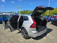 USED 2018 67 VOLVO XC60 2.0 T5 Inscription SUV in silver with 81,500 miles, FSH, 2 owners, ULEZ compliant, auto, sat nav, leather interior, touchscreen & more! With a full service history, this 2018 Volvo XC60 T5 Inscription with 81,500 miles is a superb example of a reliable and well-maintained vehicle. The XC60, with its 2.0L petrol engine and four-wheel drive, offers a refined driving experience. The Inscription trim adds a touch of luxury, while its Euro 6 emission class ensures it meets modern environmental standards. This particular model comes with desirable features, including 20in alloy wheels, an active Four-C chassis system, satelitte naviga