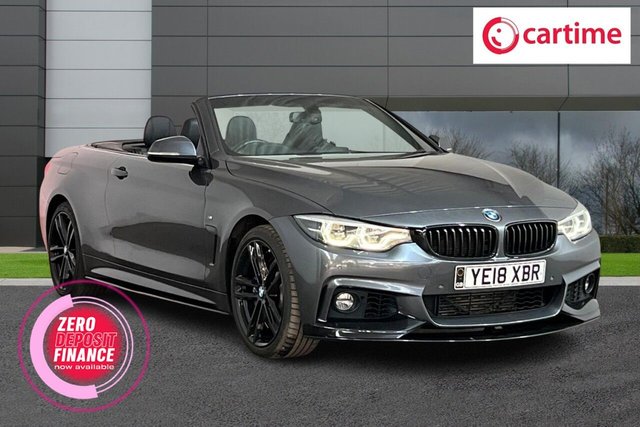 View our BMW 4 Series 3.0 435d M Sport Convertible 2dr Diesel Auto xDrive Euro 6 (s/s) (313 ps) M Sport Plus Package, Convertible Comfort Package, Harmon Kardon, 19-Inch Alloy Wheels, Driver Comfort Package