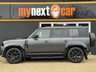 USED 2023 23 LAND ROVER DEFENDER 5.0 P525 V8 Carpathian Edition SUV 5dr Petrol Auto 4WD Euro 6 (s/s) (525 ps) HUGE SPEC + FULL URBAN CONVERSION + SLIDING PAN ROOF + PRIVACY GLASS + MERIDIAN SOUND SYSTEM + 3D CAMERA + PRIVACY GLASS + LR SERVICE HISTORY