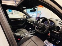 USED 2018 18 AUDI A3 1.6 TDi Black Edition Panoramic Sportback 5 Door Diesel Manual Euro 6 (s/s) (116 ps) 4 SERVICES TO 63,719 MILES
