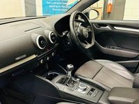 USED 2018 18 AUDI A3 1.6 TDi Black Edition Panoramic Sportback 5 Door Diesel Manual Euro 6 (s/s) (116 ps) 4 SERVICES TO 63,719 MILES