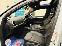 USED 2018 18 AUDI A3 1.6 TDi Black Edition Panoramic Sportback 5 Door Diesel Manual Euro 6 (s/s) (116 ps) 4 SERVICES TO 63,719 MILES
