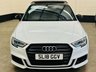 USED 2018 18 AUDI A3 1.6 TDi Black Edition Panoramic Sportback 5 Door Diesel Manual Euro 6 (s/s) (116 ps) 4 SERVICES TO 63,719 MILES