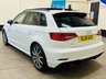 USED 2018 18 AUDI A3 1.6 TDi Black Edition Panoramic Sportback 5 Door Diesel Manual Euro 6 (s/s) (116 ps) 4 SERVICES TO 63,719 MILES