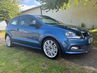 USED 2013 63 VOLKSWAGEN POLO 1.4 TSI BlueMotion Tech ACT BlueGT Hatchback 3dr Petrol Manual Euro 5 (s/s) (140 ps) LOW MILEAGE +&pound;20 /YEAR ROAD TAX