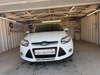 USED 2012 12 FORD FOCUS 1.6 TDCi Zetec Hatchback 5dr Diesel Manual Euro 5 (s/s) (115 ps)+2 KEYS+11 SERVICE STAMPS+NAV 2 KEYS+11 SERVICE STAMPS+NAV+SENSORS+LOW INSURANCE+ALLOYS+AIRCON+LOW TAX+&pound;20 TAX+DAB+HPI CLEAR